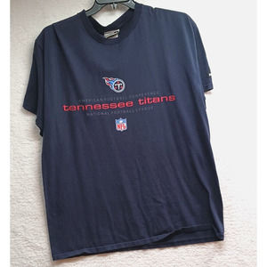 Puma Tennessee Titans Shirt Adult Large Navy Short Sleeve Crew‎ Football Mens